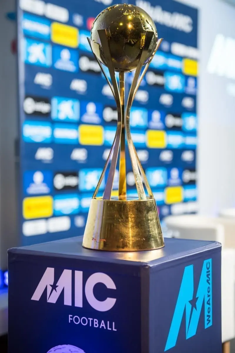 La copa del MIC 2022 (Foto: MicFootball)