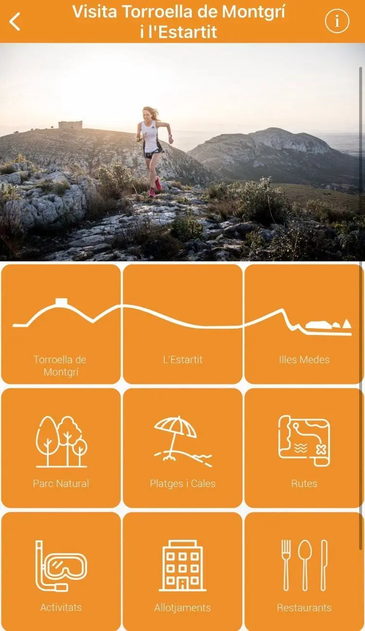 Interfície de l'App