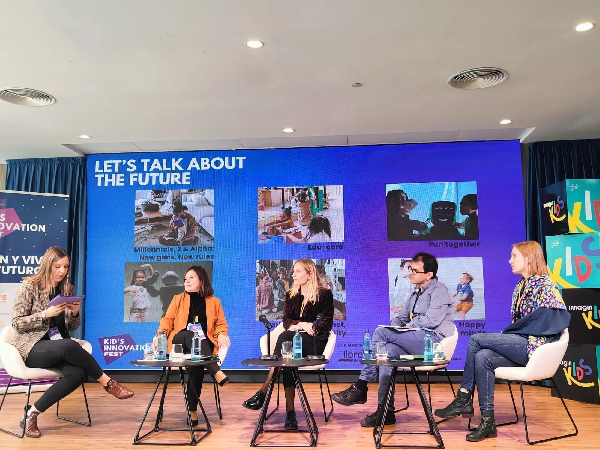 Debat Let's Talk About the Future al Kids Innovation Fest