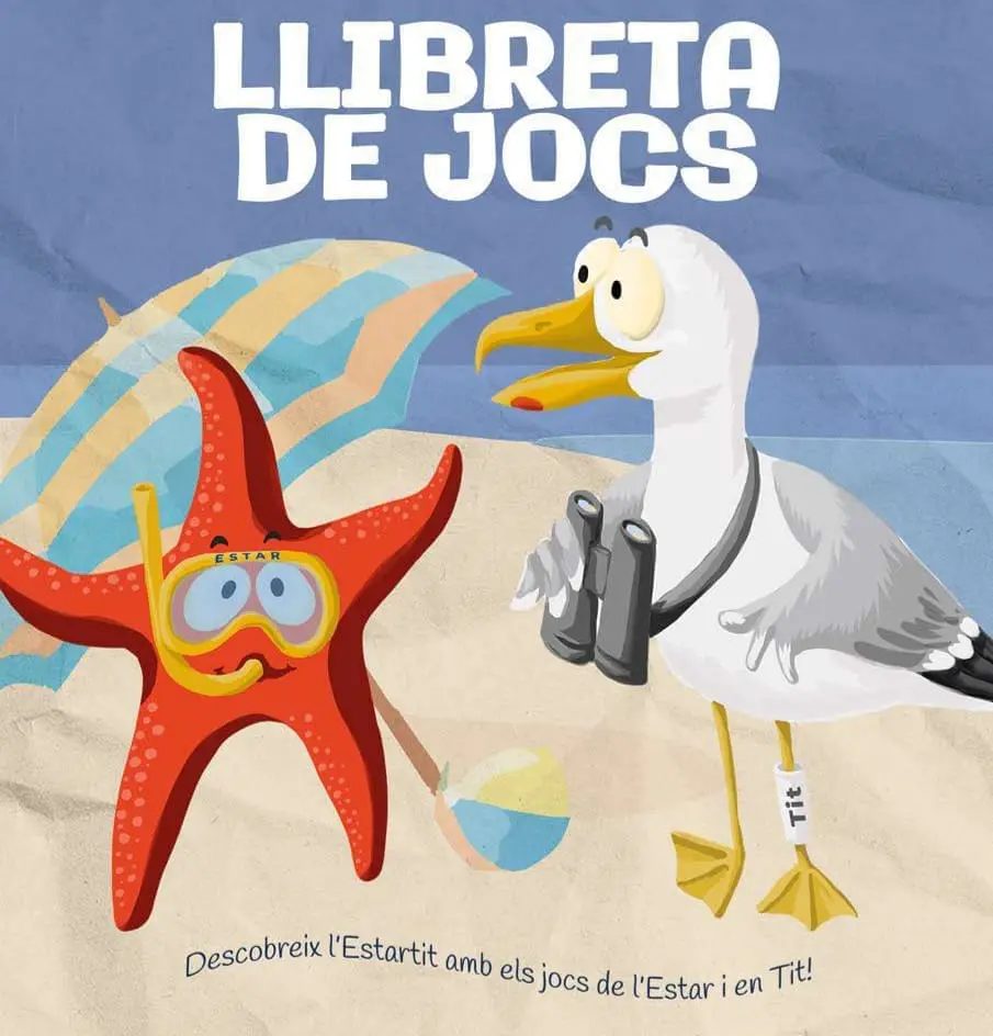 Portada de la llibreta de jocs de l'Star i en Tit