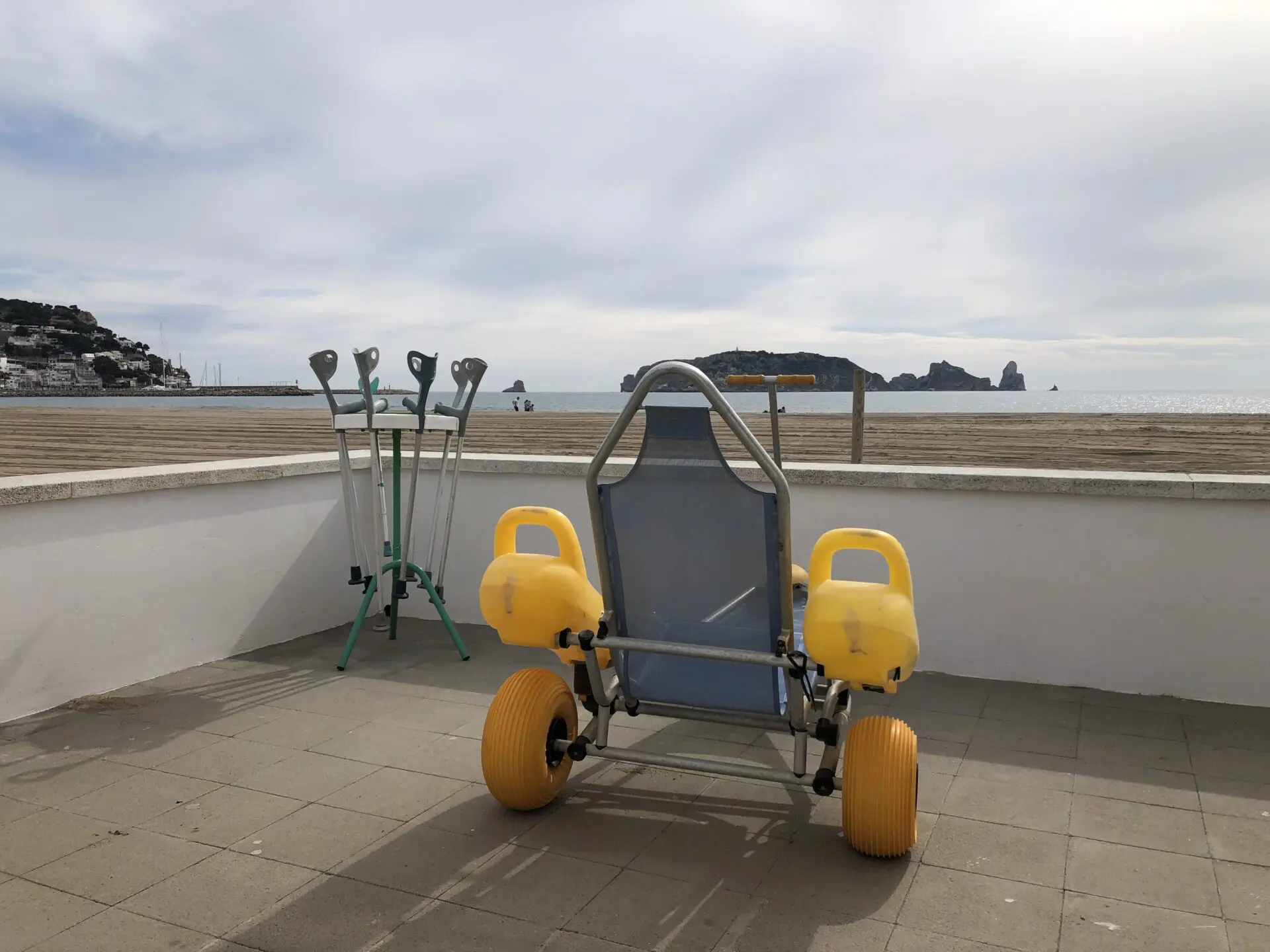 Banya't a la platja gran de l'Estartit 