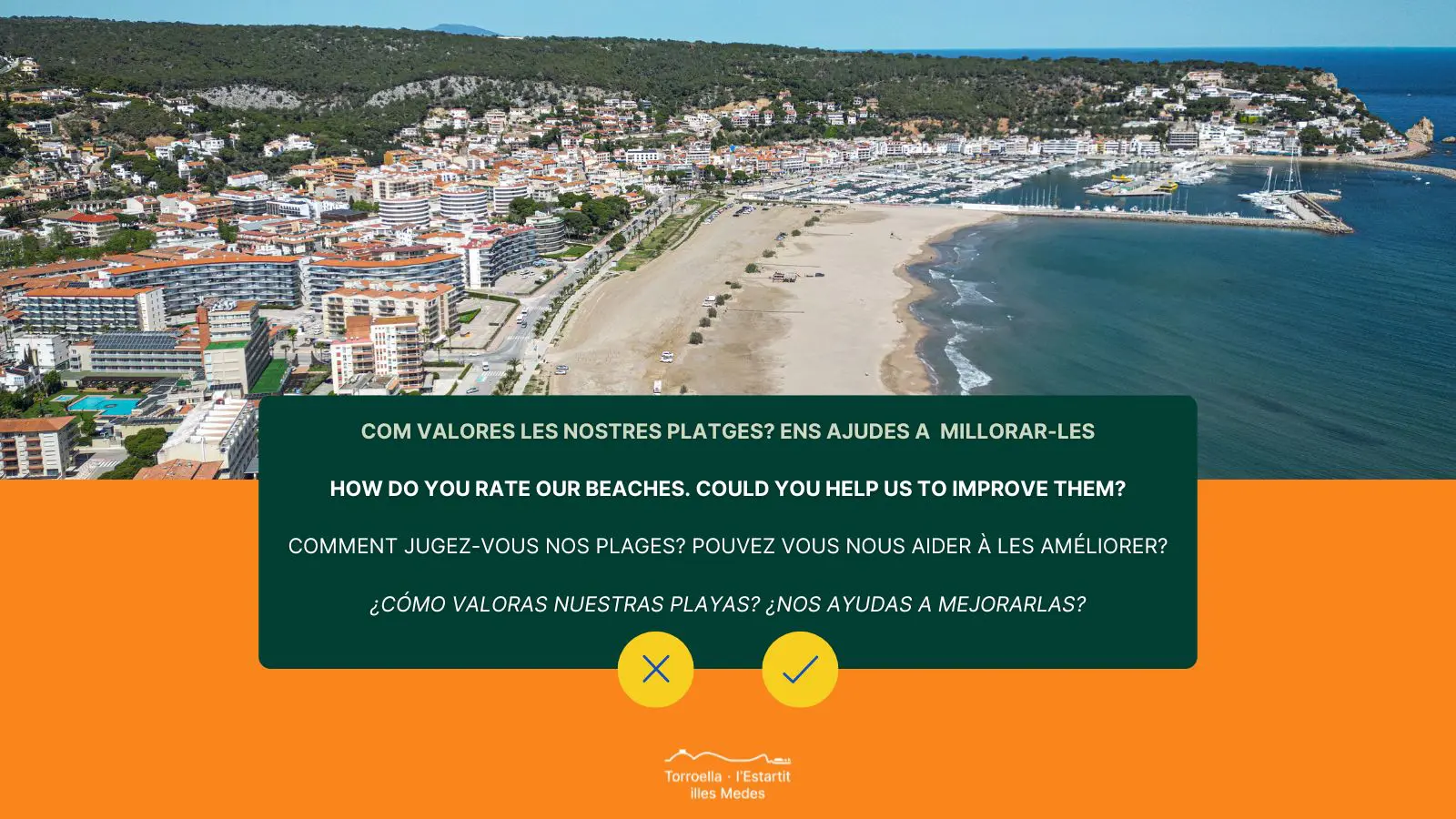 Encuesta sobre el estado de las playas de Torroella y L’Estartit 2025