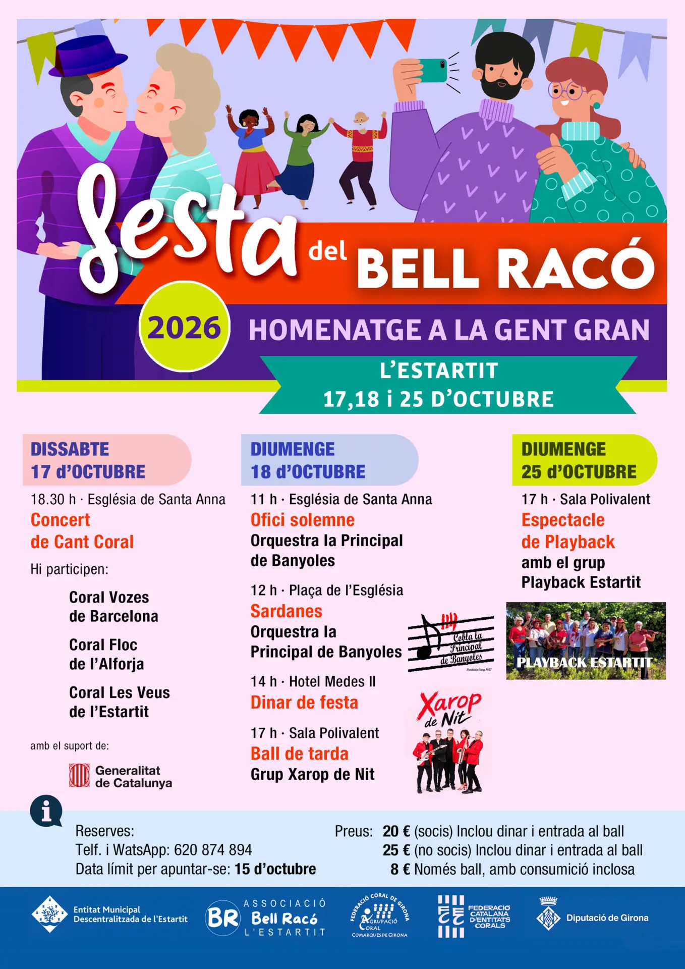 Festa del Bell Racó: Homenatge a la gent gran