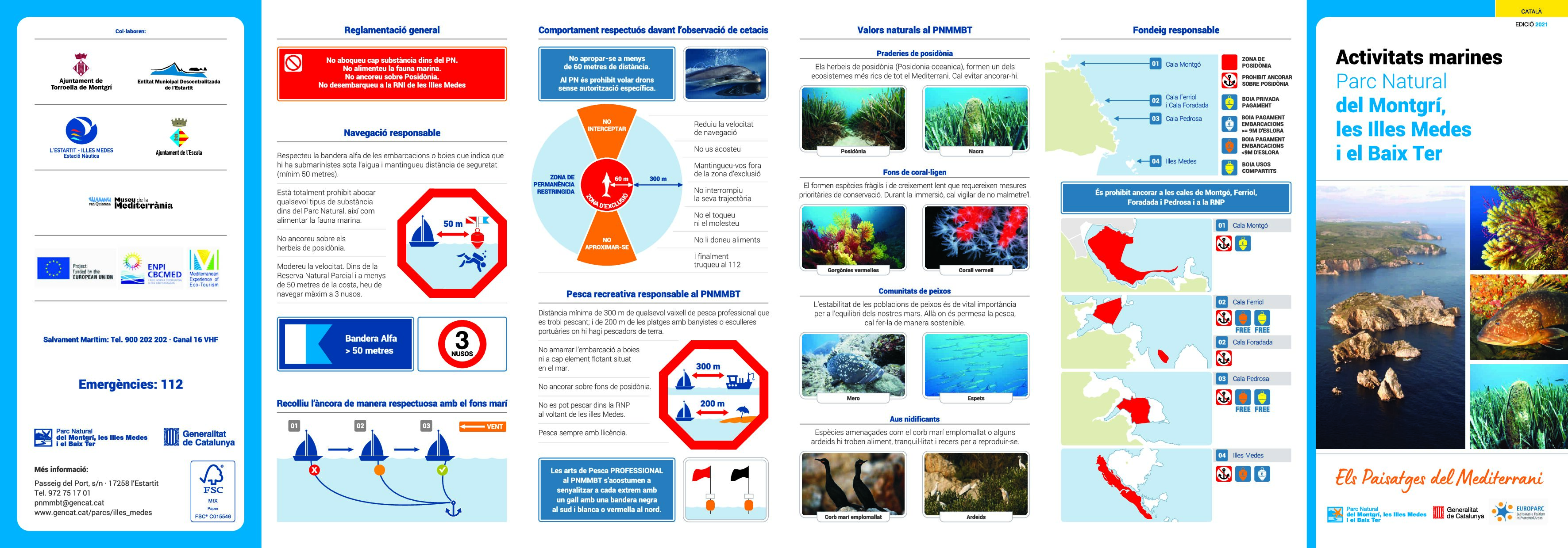 Activitats marines del Parc Natural