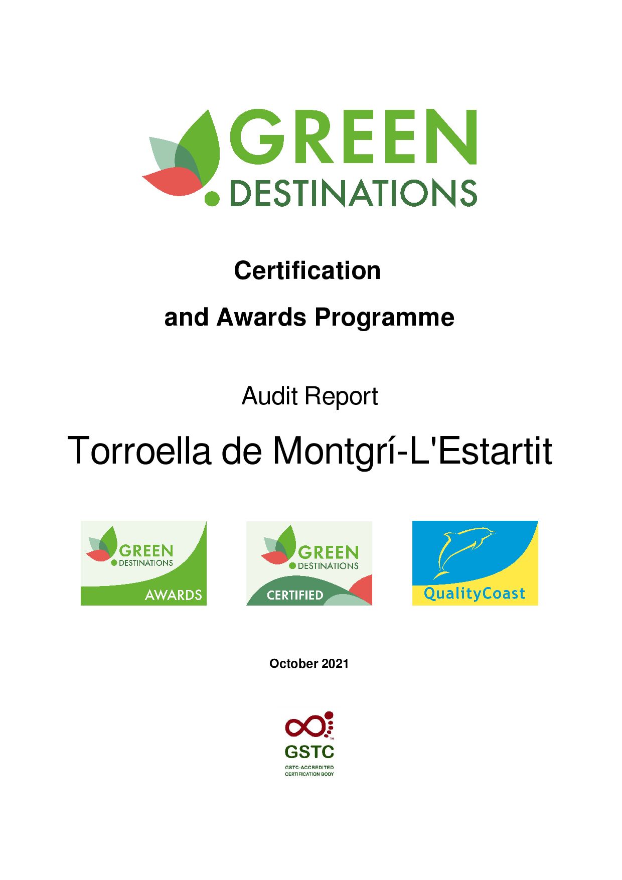 Groene bestemmingen 2021 auditrapport